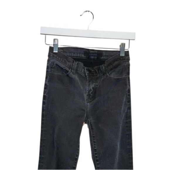 J Brand Selena Crop Bootcut Jeans in Galactic Black – Size 25 - Picture 6 of 15